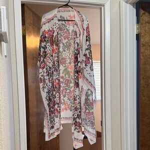 Floral Women's Kimono Jacket